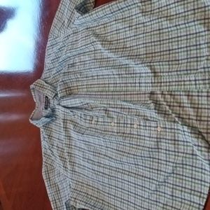 Chaps XL plaid button up.